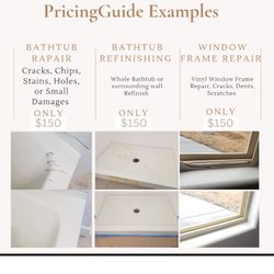 Bathtub, Stainless Steel & Window Repair – Book Today