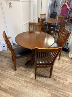 Table and chairs