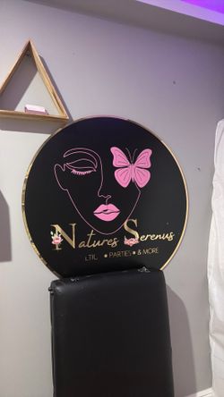 Spa acrylic sign