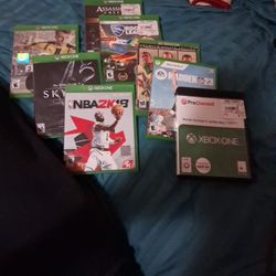 Xbox One Games Used 