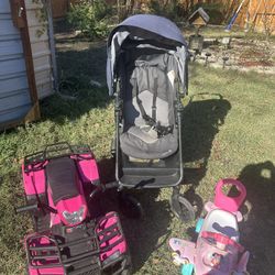 stroller baby stuff as is for 15