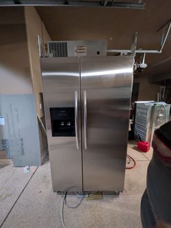 KitchenAid Stainless Steel Side-by-Side Refrigerator