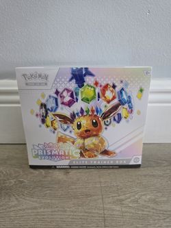 New Pokemon Prismatic Evolutions ETB ELITE Trainer box