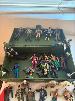 Lot of gi joe figures