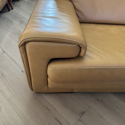 Natuzzi Leather Couch