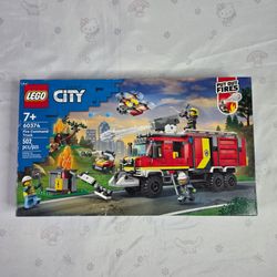 NEW LEGO City Fire Command Unit 60374 Rescue Fire Engine Toy Set Sealed