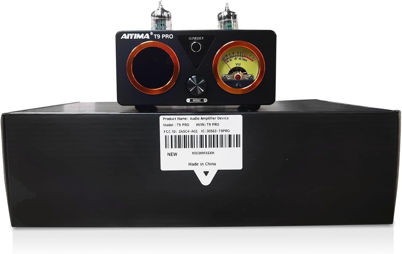 AIYIMA T9 PRO 200W Bluetooth 5.0 真空管アンプ D級HiFiデジタル