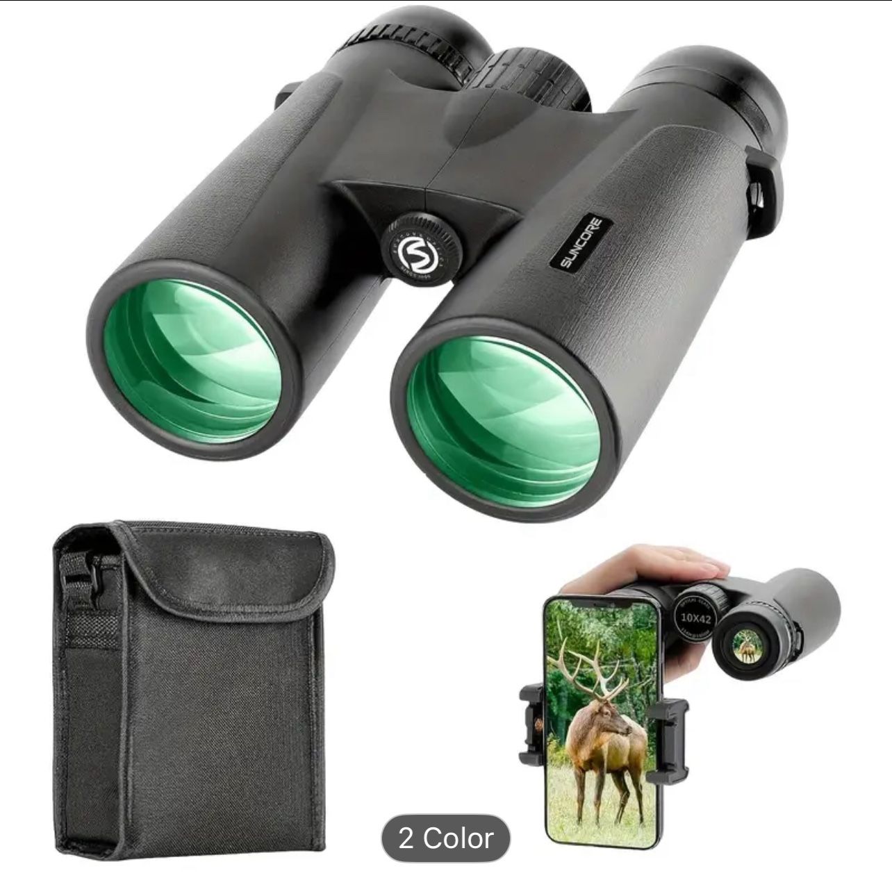 10x42mm HD Binoculars