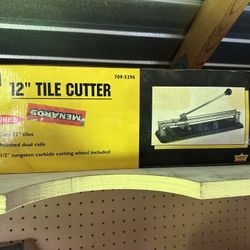 12" TILE CUTTER