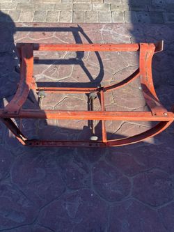 Steel Drum Cradle Cart 