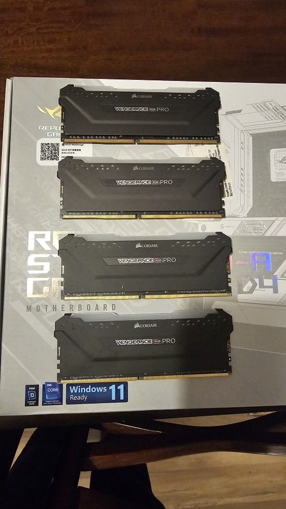 Corsair Vengeance RGB Pro 64GB (4x16GB) DDR4 3600 (PC4-28800) C18 Desktop Memory – Black,