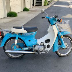 1980 Honda Passport Cub C70 - click to open last pic is same year/style moped fixed up for sale on craigslist for $2,950