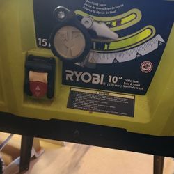 Ryobi 10" Table Saw