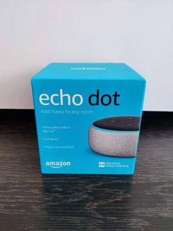 Echo Dot Unopened box
