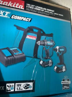 Makita 18V LXT 2-Piece Combo Kit
