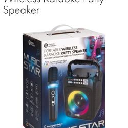 KARAOKE PARTY SPEAKER $30