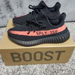 Adidas Yeezy 350 V2 Core Red Black Men Size 7 for Sale in Queens NY OfferUp