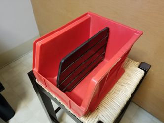 Akro-Mils Hang and Stack Bins, 25 Total