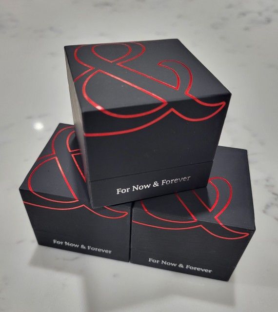 Engagement Ring & Wedding Bands