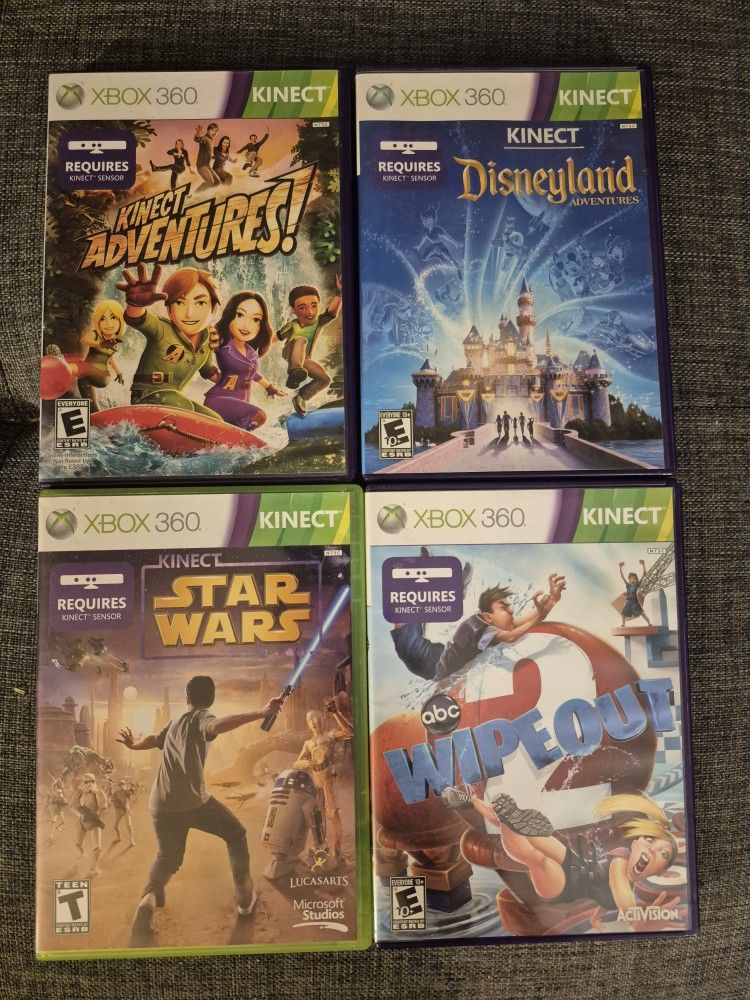 Xbox 360 Kinect Games great for kids