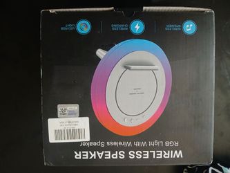 LED LIGHT/SPEAKER/PHONE CHARGING STATION