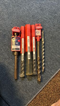 Concrete drill bits