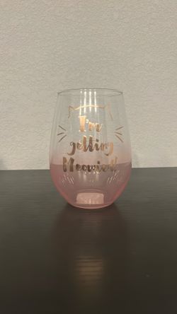 Fun Stemless Wine Glass!!