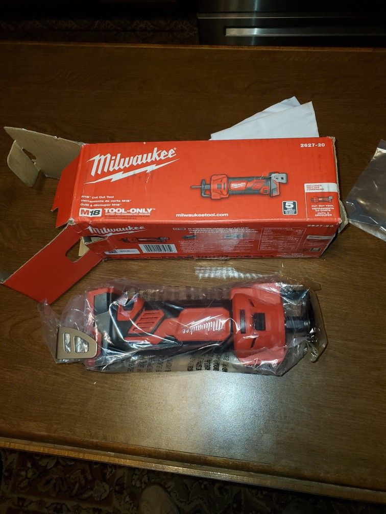 Milwaukee M18 Cut Out Tool. Tool Only. 110.$. This Is my lowest price.