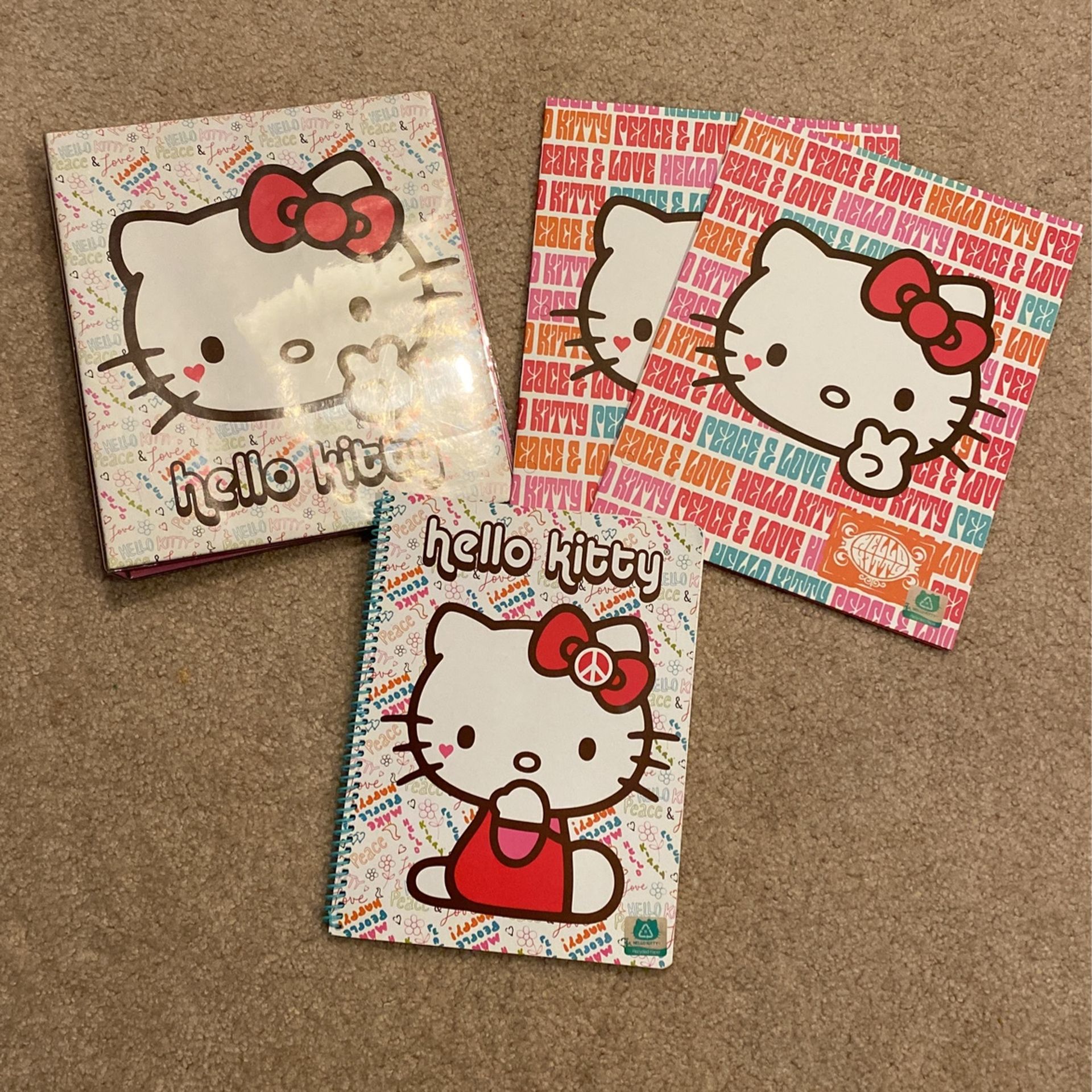 Hello kitty notebook Set