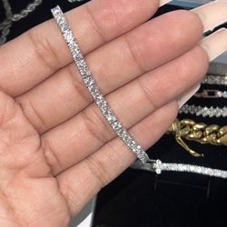 Moissanite Tennis Bracelet