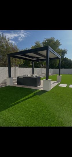 Metal pergolas