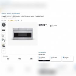 Microwave - Drawer - New - Altadena, CA