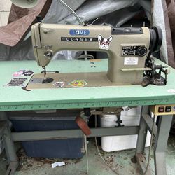 Consew Industrial Sewing Machine, Single Needle