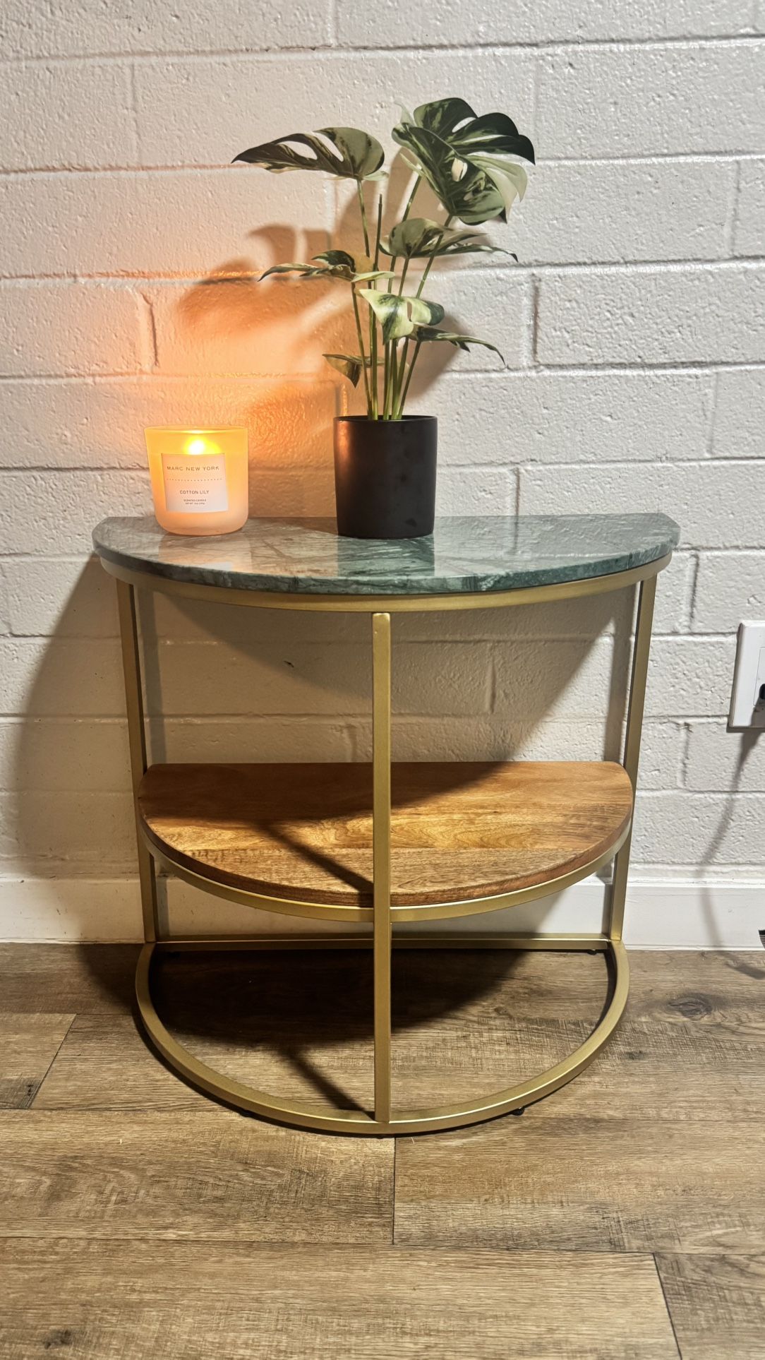 World Market Side Table w/ Shelf 