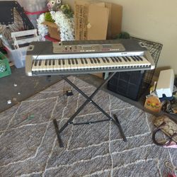 Casio Keyboard With Stand
