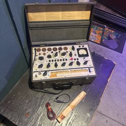 Rare Hickok US Navy Ship Army TV-3/U Tube Tester Powers On As Is Untested