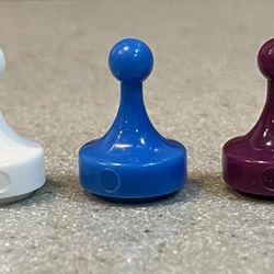 Parker Brothers Clue Game Pieces – 5 Total – From 1983