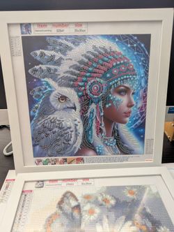 COMPLETED Diamond Painting -Prices Vary Per Picture READ DESCRIPTION plz