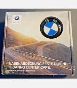 BMW floating center caps new