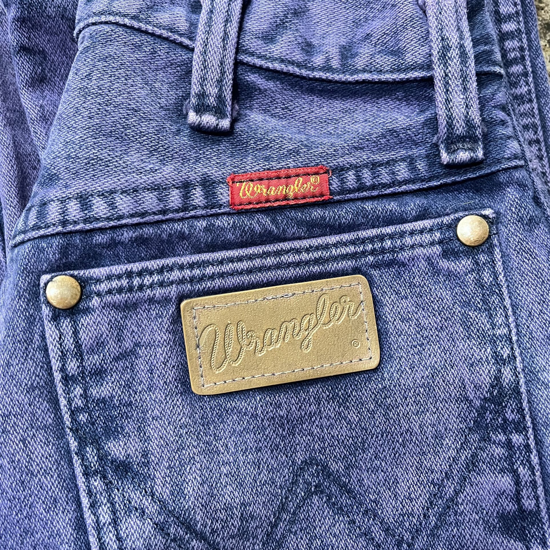 Vintage Purple Wrangler Jeans 