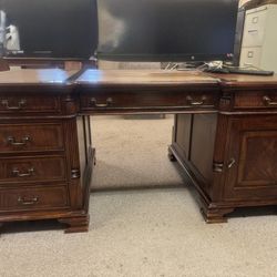 Executive Desk, Credenza & File Chest – Solid Wood Office Furniture (Clinton, MS)