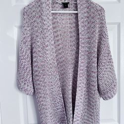 Japanese-style knitted cardigan