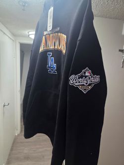 Dodger world series hoodie with parches 2025