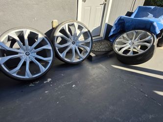 28 " rims and tires