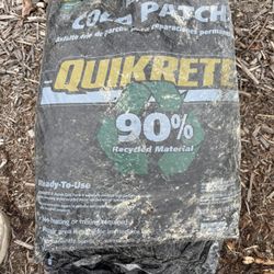 Free Asphalt Cold Patch 3.5 Bags Quikrete