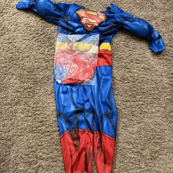 4t Superman Halloween Costume 