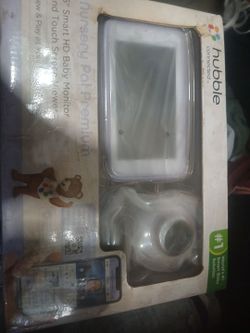Hubble5" smart HD baby monitor and touch screen viewer