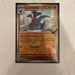 Cynthia's Gabite Pokemon • Destined Rivals Common • 103/182