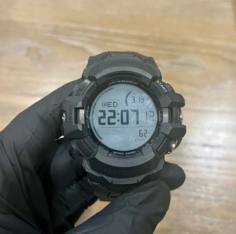 Casio G Shock G SQUAD PRO GSW H1000 1AJR Black Steel Bluetooth