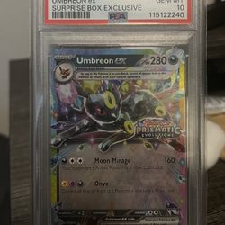 Umbreon Ex 060/131 Stamped PSA 10